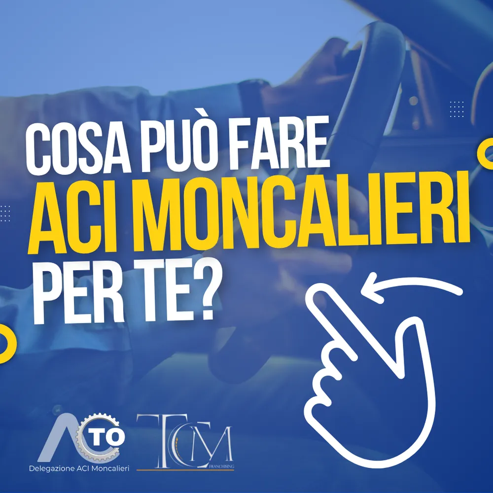 Cosa può fare ACI Moncalieri per te, slide 1 di 12