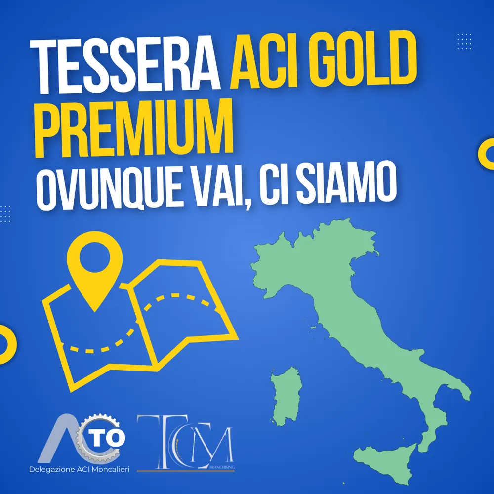 Tessera ACI Gold Premium, slide 2 di 2