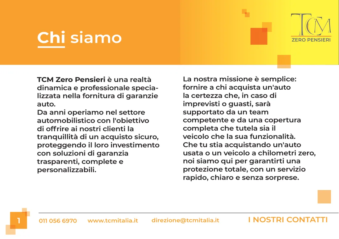 Libretto garanzia Auto Gold Premium, pagina 2 di 16