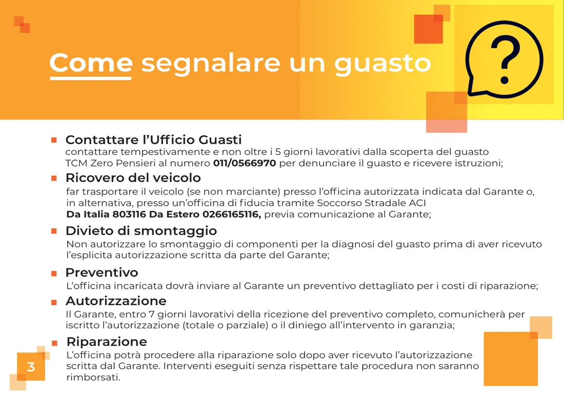 Libretto garanzia Auto Gold Premium, pagina 4 di 16