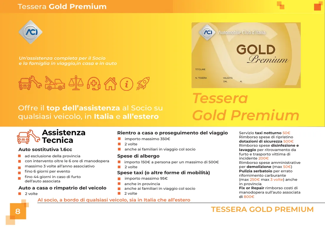 Libretto garanzia Auto Gold Premium, pagina 9 di 16