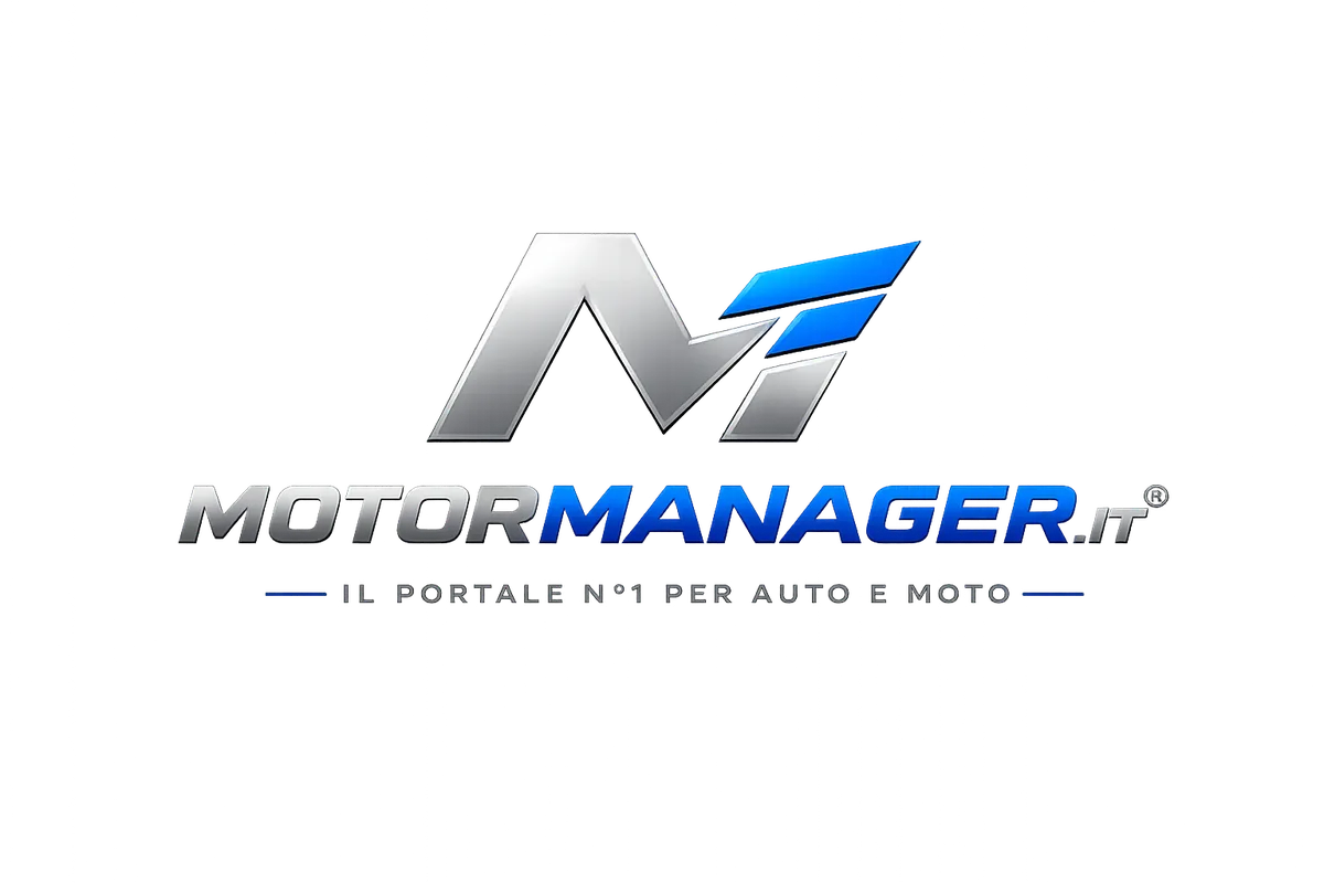 Interfaccia del gestionale Motor Manager su schermo, dashboard di gestione automotive